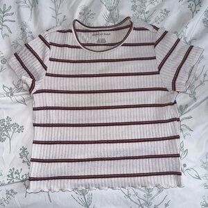American Eagle striped t-shirt